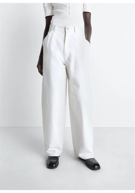 large pants unisex white LEMAIRE | PA1224 LD1069WH086